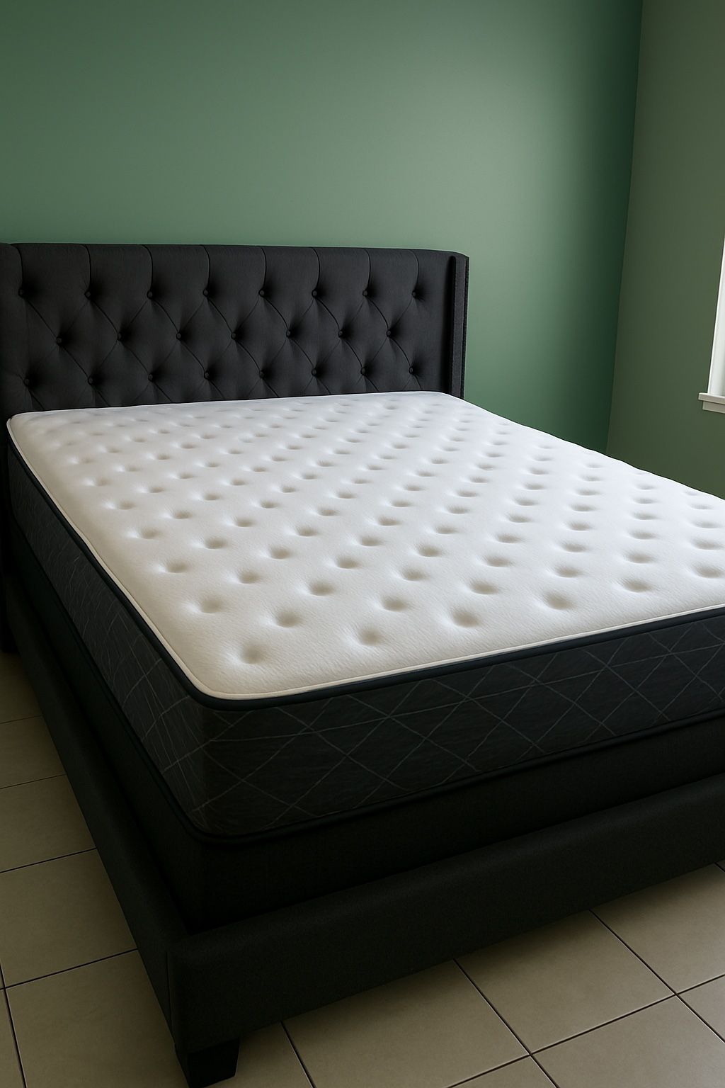 New Queen Mattress And Box Spring 2pc Bed Frame Is Not Included 