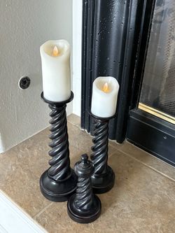 Candle holder set