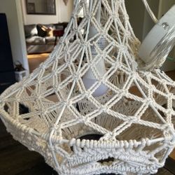Macrame Boho Lamp