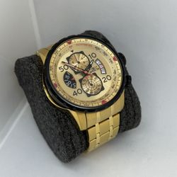 Invicta Aviator Model 17205 Gold-Tone Stainless Steel 48mm Men's Quartz Watch