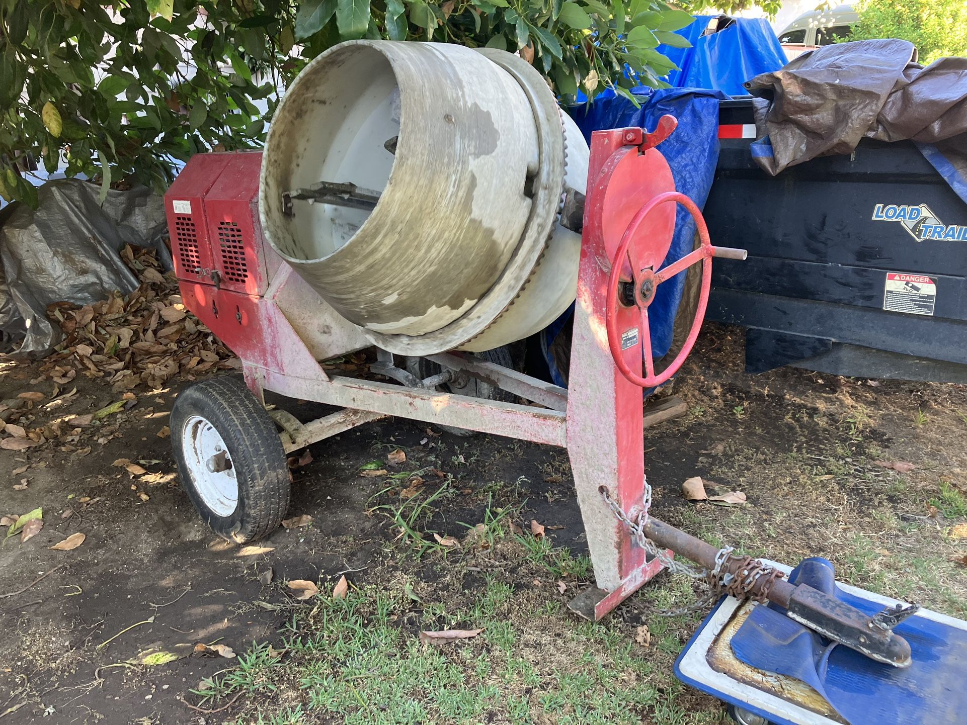 Multiquip Towable Cement Mixer 9 cu ft.