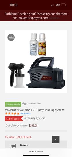 Maxi Mist Spray Tanning Machine 