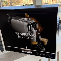 Brand New Nespresso Creatista Plus