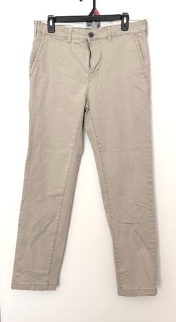 Men's Beige Falls Creek Stretch Pants Size 32x32