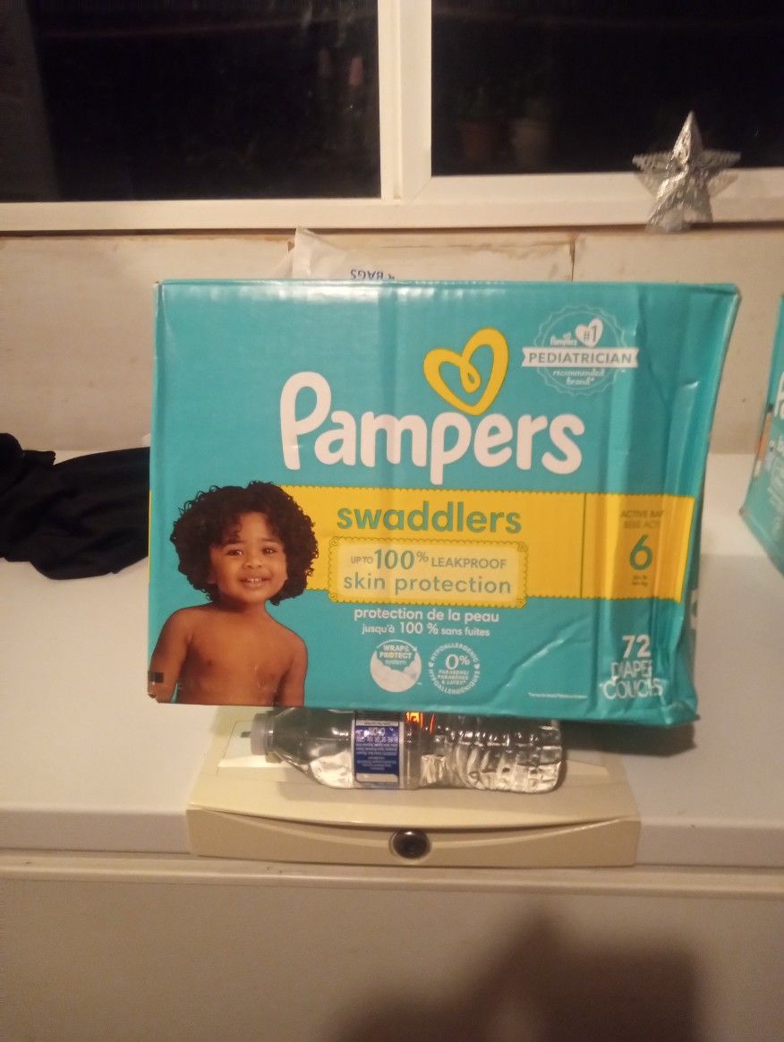 244 Pampers diapers Size 6 New In Boxes for Sale in Mount Vernon, WA