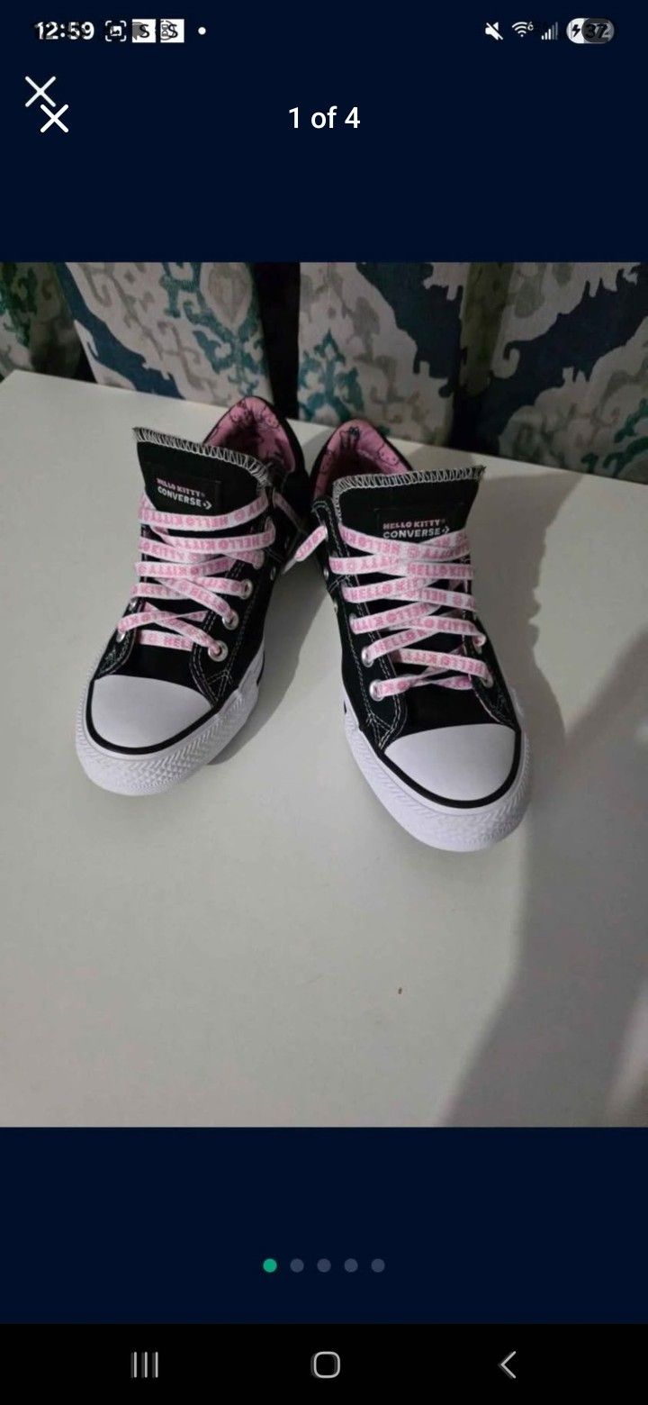 Hello Kitty Converse Shoes