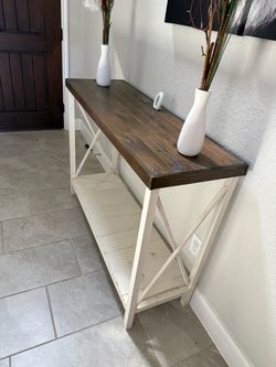 Farmhouse Entry way Table