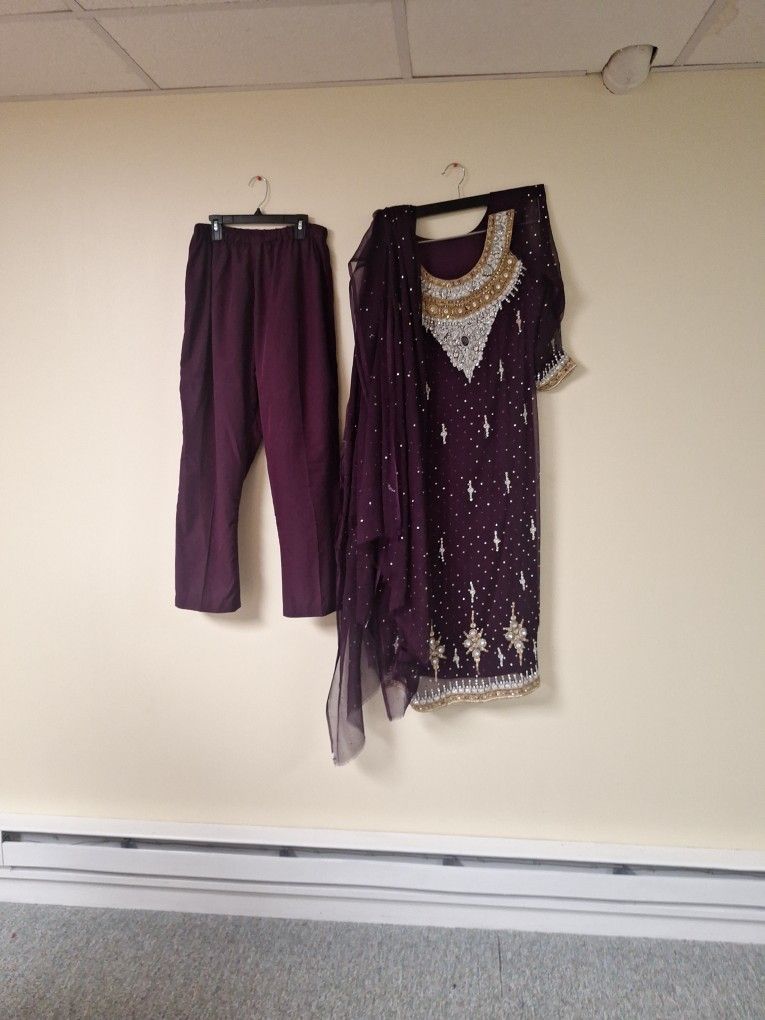 3 Peice Indian Dress