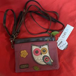 Chala Convertible Owl Handbag & Coin Purse