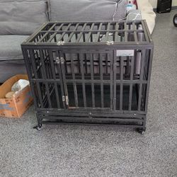 Lukup Dog Crate. City Of Orange 🍊. 