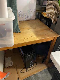 Wooden table