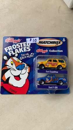 Collectible matchbox Kellogg’s frosted flakes collection