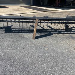 60” Lawn Dethatcher