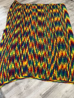 HANDMADE CROCHET THROW BLANKET