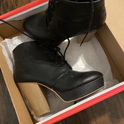 Black High Heel Boots