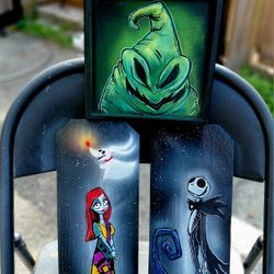 Jack Skellington And Sally Art