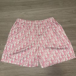 Pink Dior Shorts