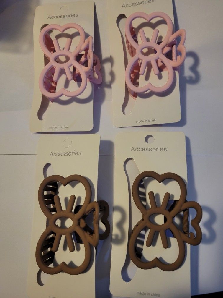 Hello Kitty Bow Hair Clips