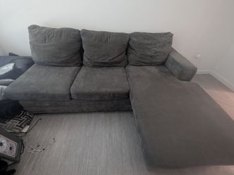 FREE Gray Sectional Sofa – Pickup Only