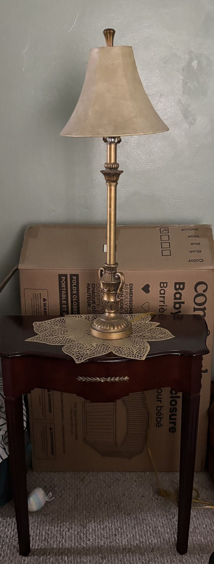 Lamp And Table