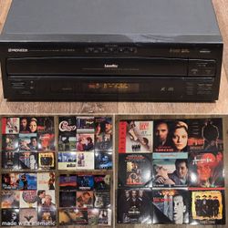 Laserdisc Player & Collection