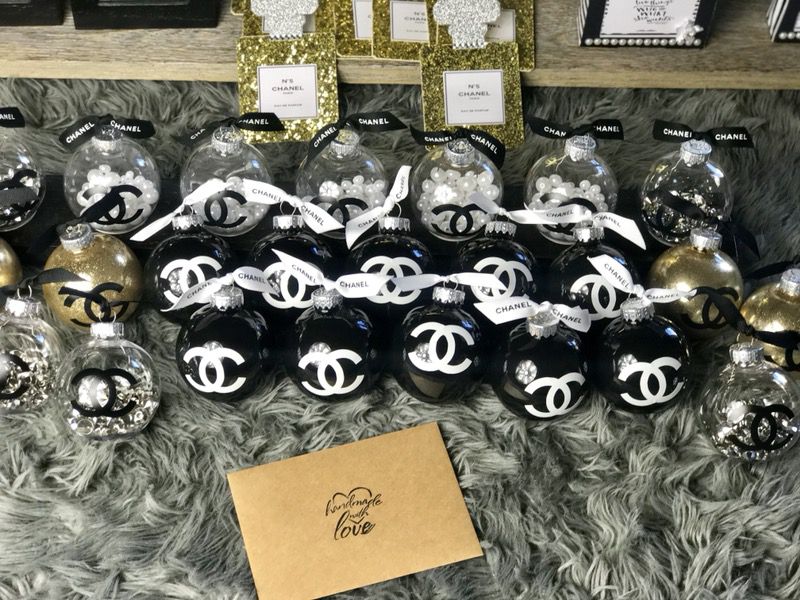Chanel Ornaments Sets of 12 — Luxury Party Items