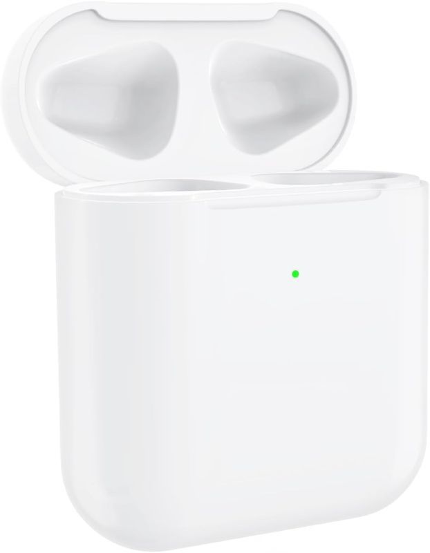 Charging Case Compatible With AirPods 1st & 2nd Gen, Wireless Charging Case Replacement For Airpod 1&2, Air Pods Charger Case With Bluetooth Pairing S