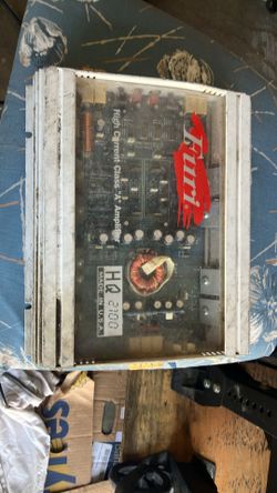 RARE !! Furi HQ 2100 High Current Class A Amplifier