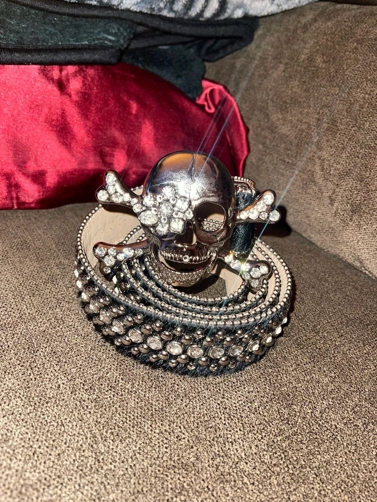 Skull Bb Simon Belt for Sale in Randolph, MA - OfferUp