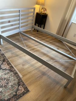 Ikea TARVA full size bed frame
