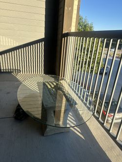 Glass Table
