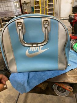 Vintage bowling ball nike bag
