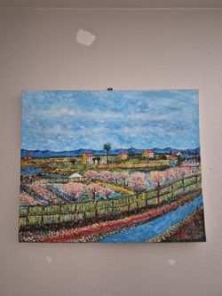 Handpainted canvas