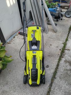 RYOBI 13 in. 11-Amp Corded Electric Lawn Mower (Model RYAC130)