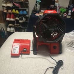 Milwaukee Fan And Charger