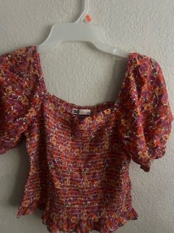 flower crop top