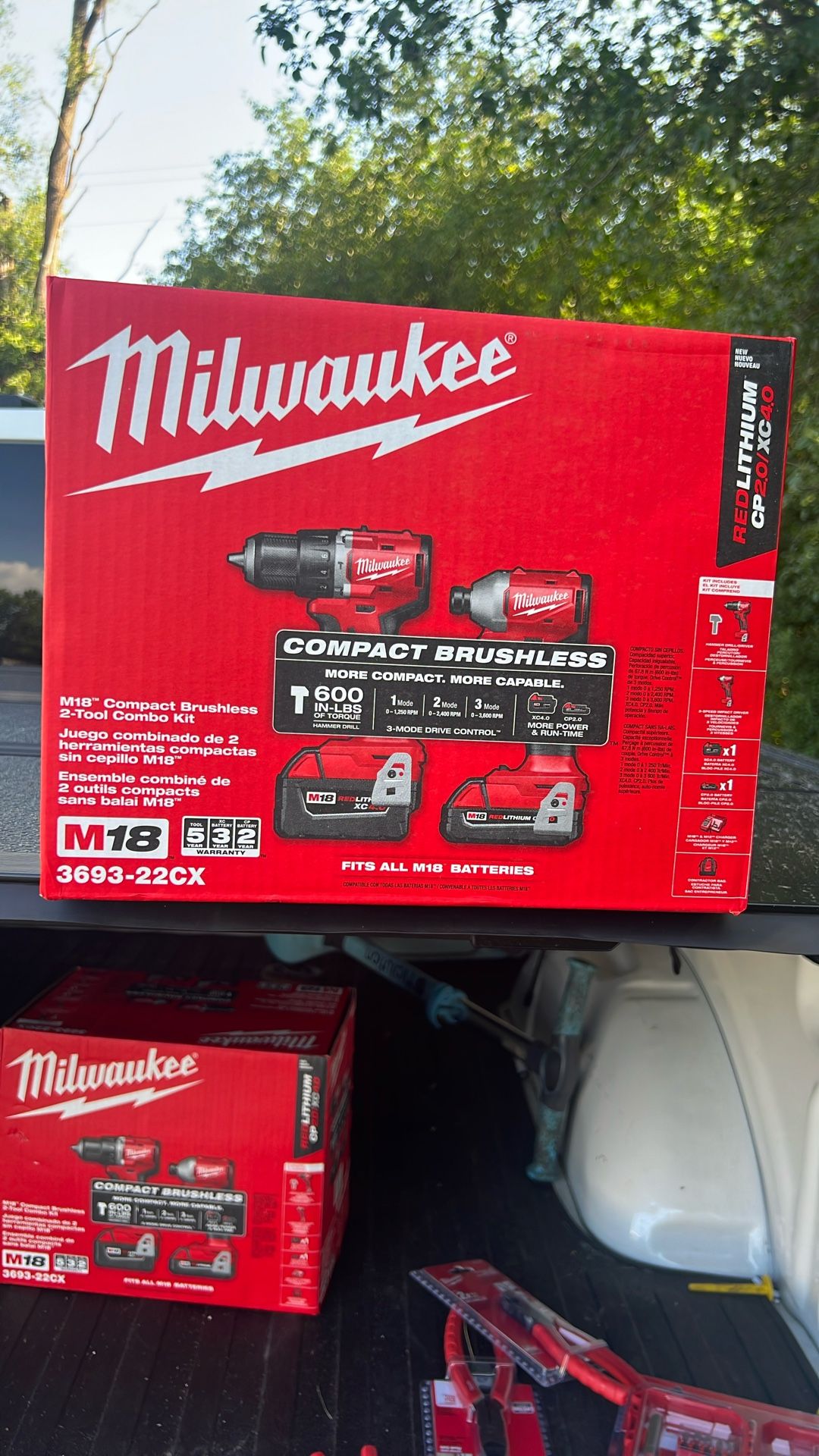 M18 Compact Brushless 2 Tool Combo Kit