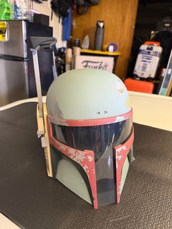 Boba Fett Star Wars Disney Helmet Voice Effects