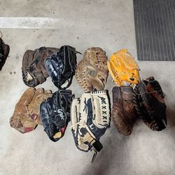Baseball Gloves For LHT