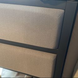 King Head And Bed frame With Box Springs