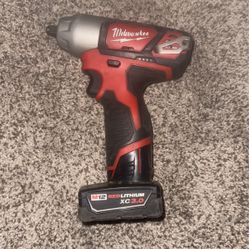 3/8 Impact With Battery 