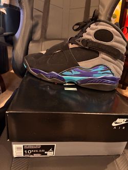 Jordan aqua 8s men’s size 10.5
