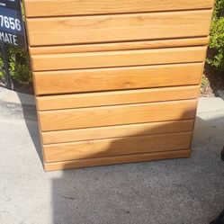 Free!! Oak 4 drawers dresser, chair, bike rack. Cleaning things out!