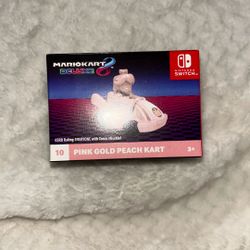 Mario Kart Pink Gold Peach Kart McDonald’s Toy 