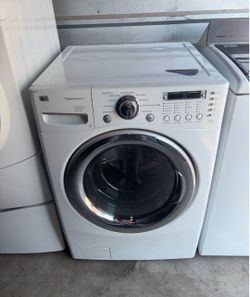 White lg washer