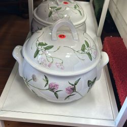 Portmeirion Queen's Hidden Garden Soup Tureen with lid