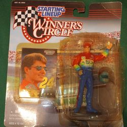 Jeff Gordon WINNERS CIRCLE Starting Lineup Du Point