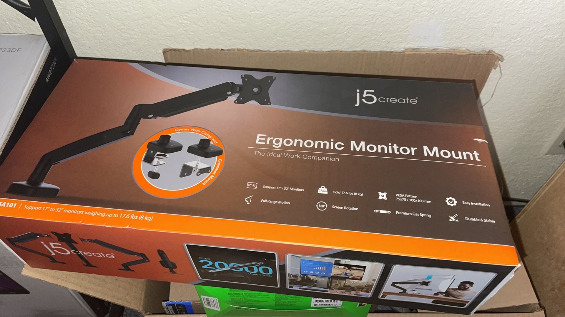 J5 Create Monitor Arm Desk Mount