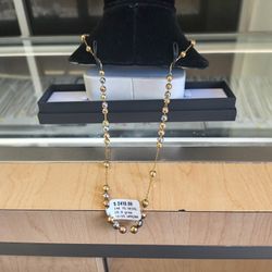 14kgold Rosary Necklace 20.9 Grams 26 Long Layaway Available 10% Dwon If You Interested Please Make Sure You Ask For Maribel Thank You 