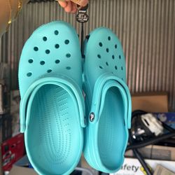 Crocs Classic Clog Digital Aqua RETIRED COLOREDWAY  M9/W11